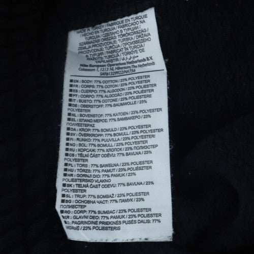 Nike Men's Black XL Fleece Sweatpants with Elastic Waist