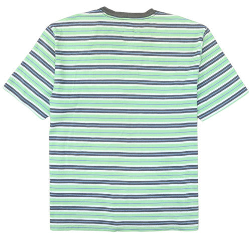 Levi's Men’s Multicoloured Striped Crew Neck Cotton T-Shirt L