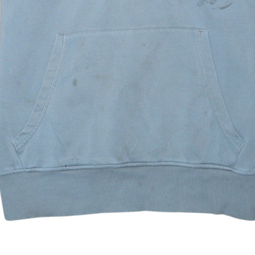Ellesse Heritage Men's Blue Pullover Hoodie S Embroidered Logo Sportswear