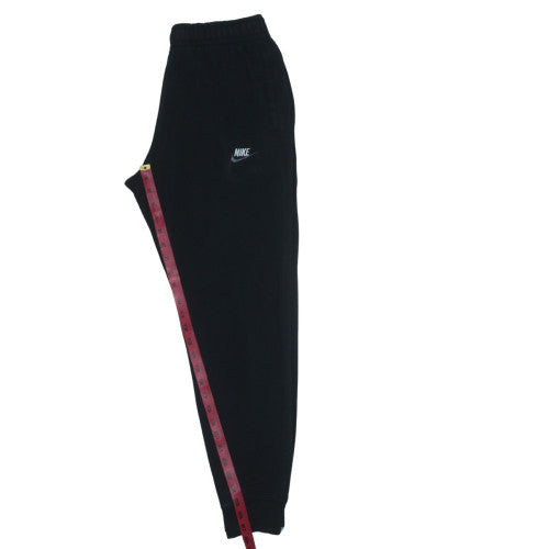 Nike Men's Black Small Fleece Sweatpants Tapered Fit