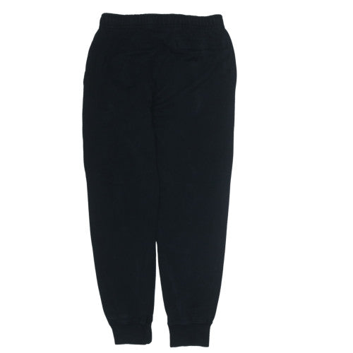 Nike Men's Black Small Fleece Sweatpants Tapered Fit