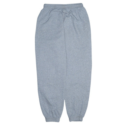 Reebok Womens Grey S Fleece Sweatpants Elastic Waist Joggers