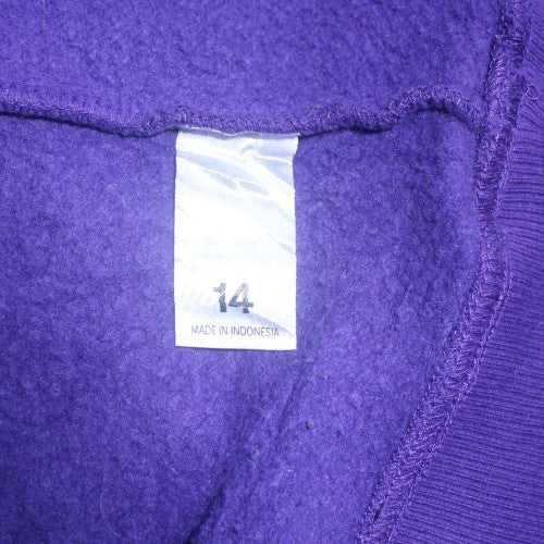 NBA Los Angeles Lakers Boys Purple Pullover Hoodie - Size 14 Years