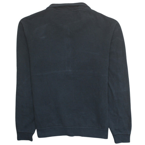 Nike Men's Black Half Zip Fleece Sweatshirt Size M