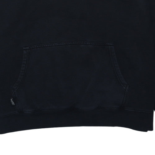 Stussy Mens Black XL Pullover Hoodie with Dragon Graphic Print