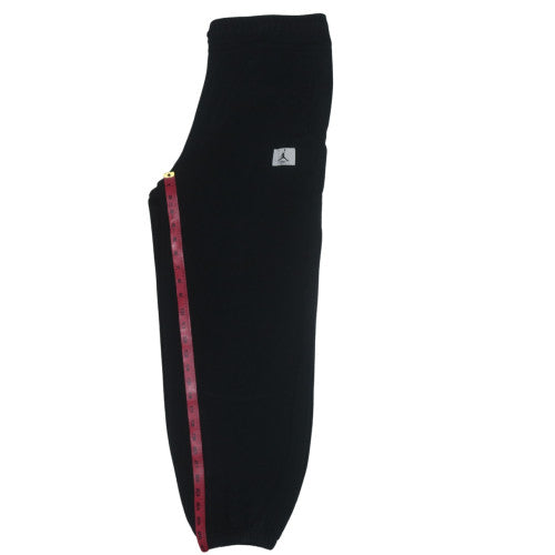 Jordan Men's Black Sweatpants M Relaxed Fit Cotton Fleece