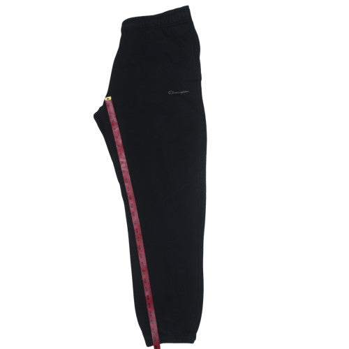 Champion Mens Black Fleece Sweatpants L Regular Fit