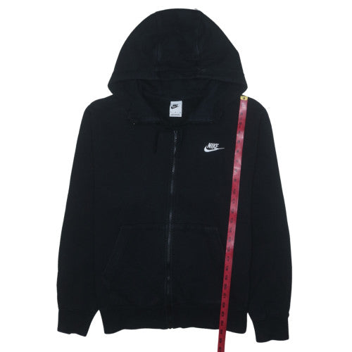 Nike Men's Black Full Zip Hoodie M Regular Fleece Sportswear