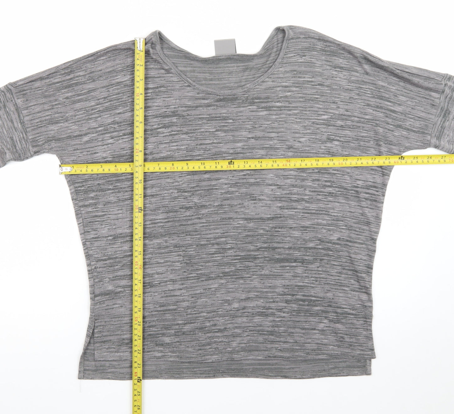 Vero Moda Women’s Grey Long Sleeve Jersey T-Shirt Size L