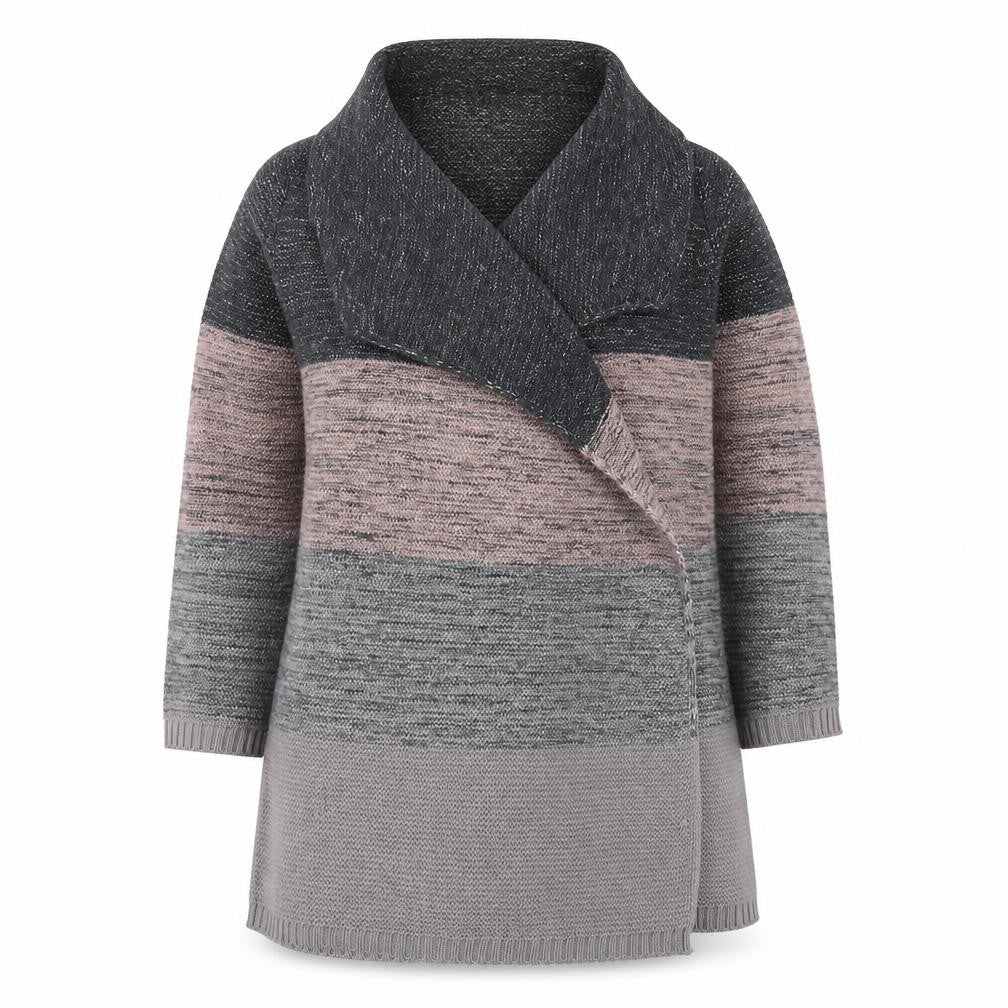 Next Women’s Grey XL Chunky Knit Open Cardigan Winter Jumper