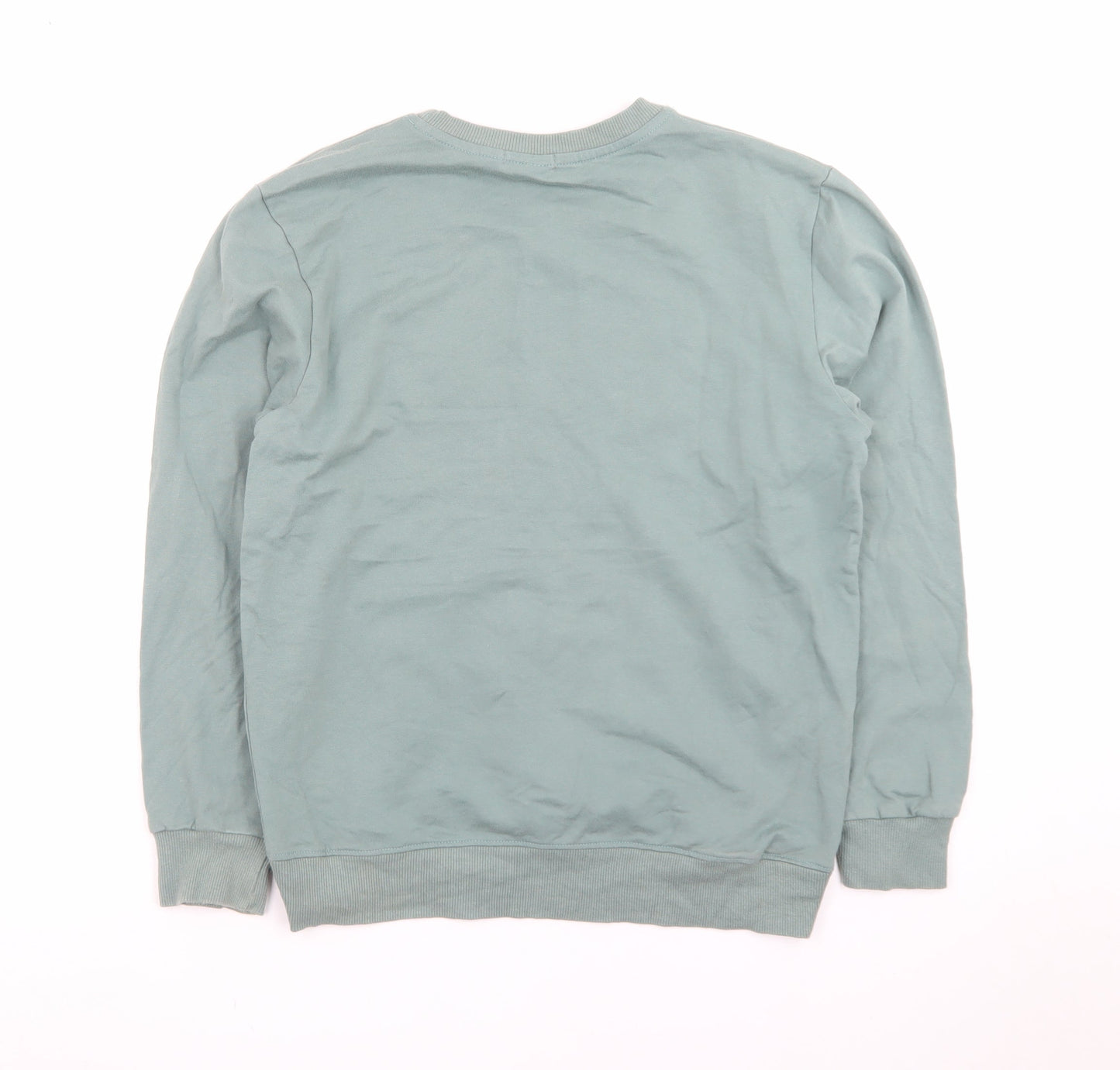 MLB Men’s Green Crew Neck Pullover Sweatshirt M Regular Fit