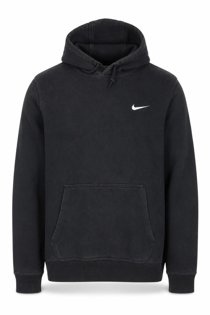 Nike Men's Black Pullover Hoodie Size M Regular Fit Sportswear