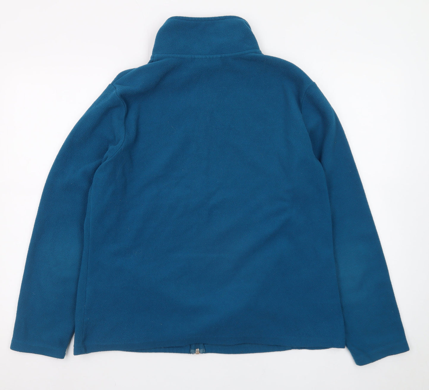 Yessica Unisex Blue Fleece Full Zip Jacket L Lightweight