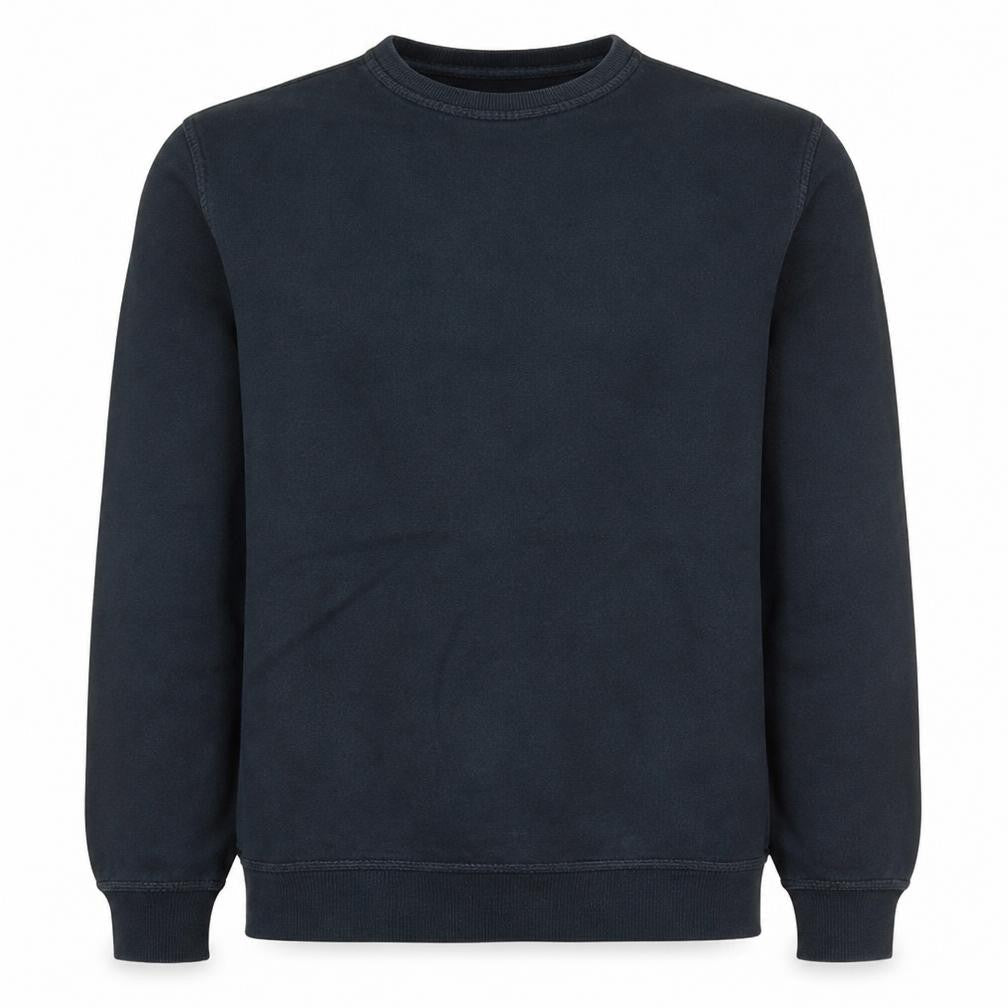 Nike Men's Black Regular Fit Crew Neck Fleece Sweatshirt M