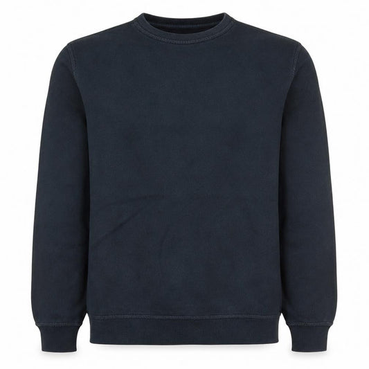 Nike Men's Black Regular Fit Crew Neck Fleece Sweatshirt M