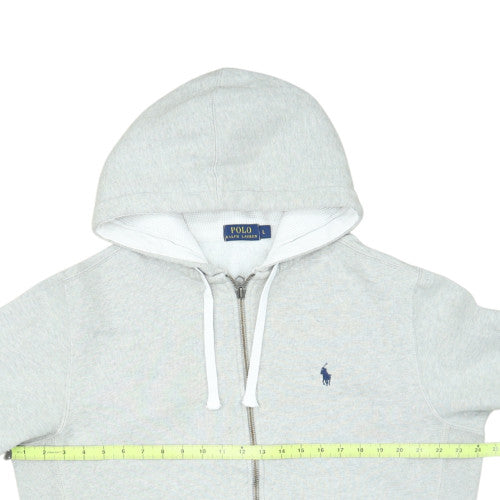 Polo Ralph Lauren Men's Grey Full Zip Hoodie Size L