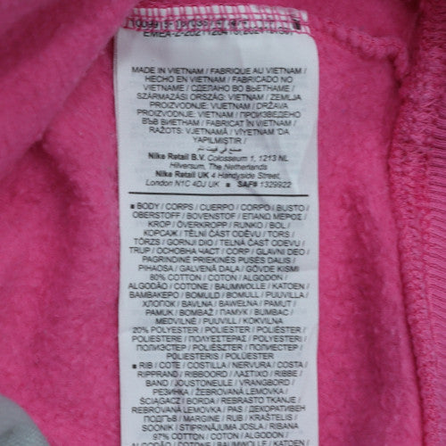 Nike Women’s Pink Crew Neck Pullover Sweatshirt Small Casual