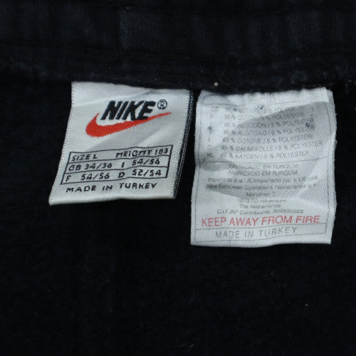 Nike Men's Black Fleece Jogger Trousers Size L Regular Fit