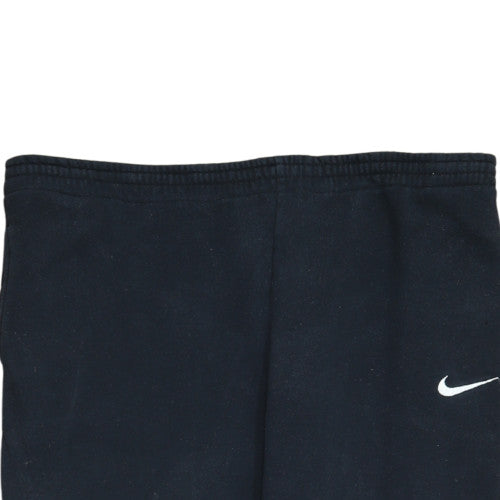 Nike Men's Black Fleece Jogger Trousers Size L Regular Fit