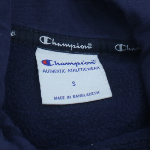 Champion Men's Blue Small Pullover Hoodie Sweatshirt