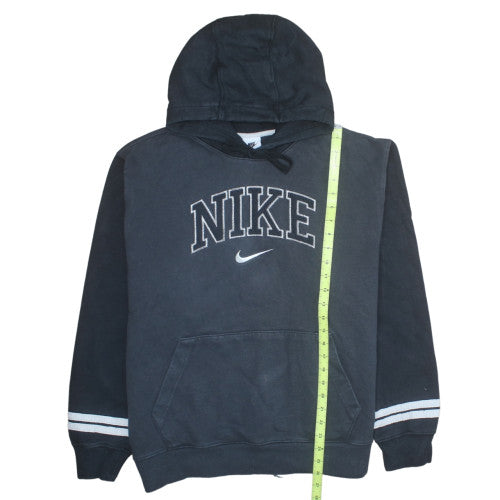 Nike Men's Black XL Pullover Hoodie with Logo and Pouch Pocket