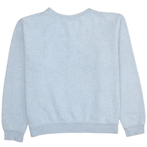 Fila Womens Grey XL Crew Neck Pullover Sweatshirt Classic Logo