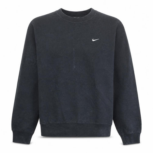 Nike Men's Black Fleece Crew Neck Pullover Sweatshirt M