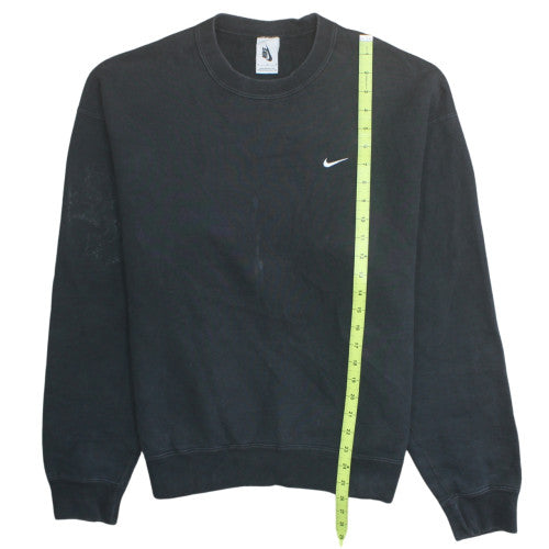 Nike Men's Black Fleece Crew Neck Pullover Sweatshirt M