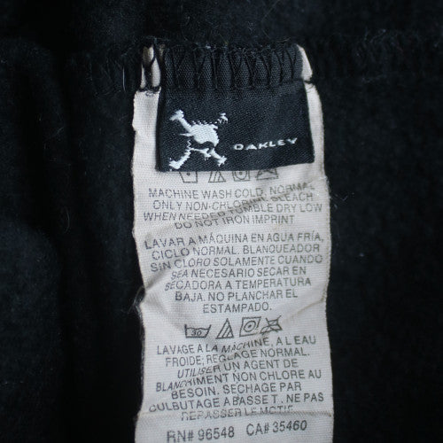 Oakley Men Black Full Zip Hoodie Size S Fleece Outdoor Sportswear