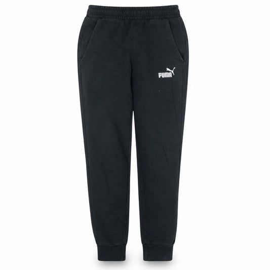 Puma Men’s Black Jogger Sweatpants Size S Regular Fit Fleece Trousers