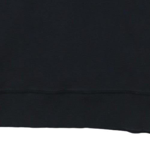 Tommy Hilfiger Denim Men's Black Cotton Crew Neck Sweatshirt S