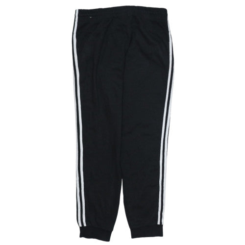 Adidas Men's Black M Jogger Track Pants with Drawstring Waist