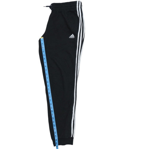 Adidas Men's Black M Jogger Track Pants with Drawstring Waist