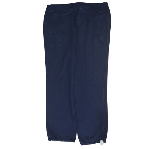 Ralph Lauren Men's Blue XL Fleece Sweatpants with Drawstring Waist