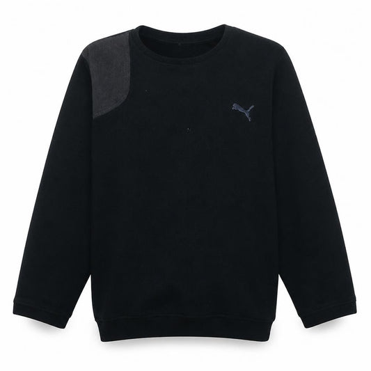 Puma Men's Black M Pullover Crew Neck Sweatshirt