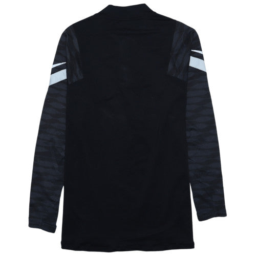 Nike Women’s Black Dri-Fit 1/4 Zip Long Sleeve Running Top L