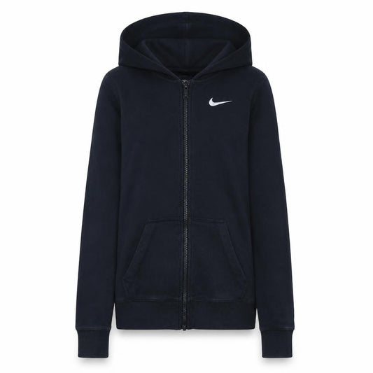 Nike Womens Black XS Full Zip Hoodie Cotton Blend