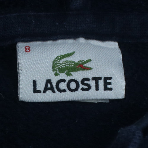 Lacoste Men's Blue Full Zip Hoodie 4XL Cotton Blend