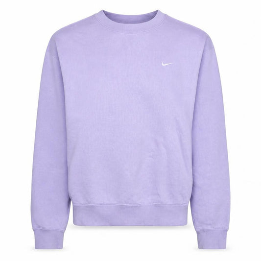 Nike Womens Lilac Crew Neck Sweatshirt XS Cotton Blend Casual