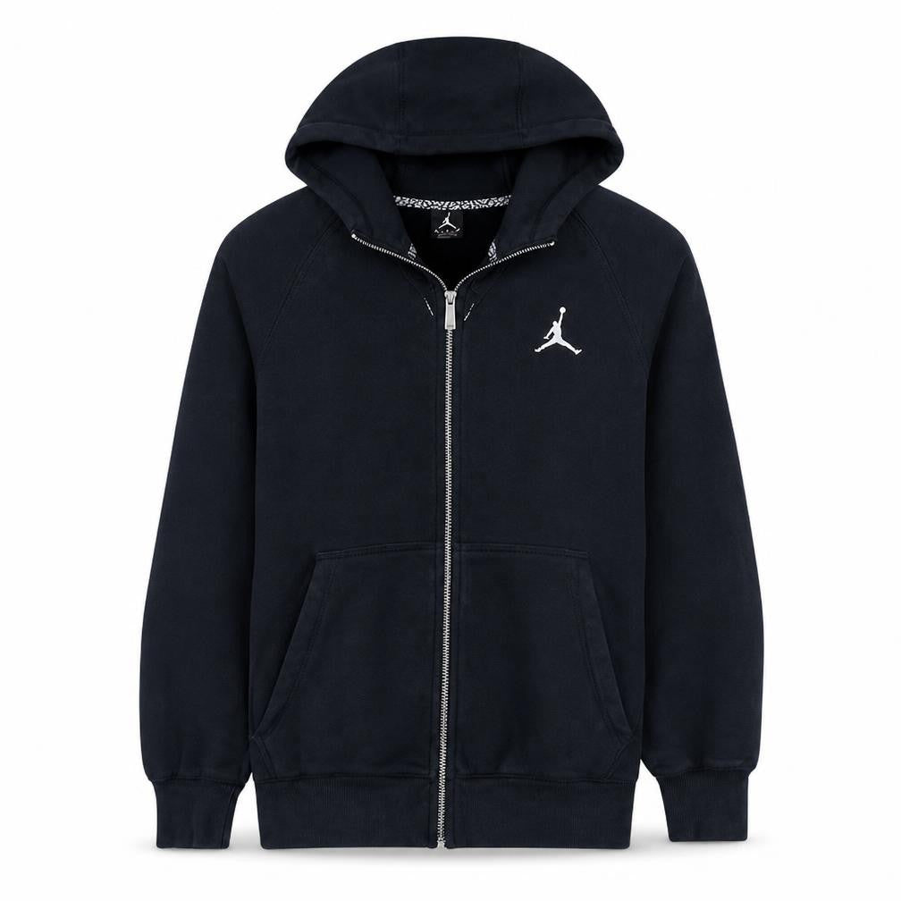 Jordan Men's Black Full Zip Hoodie Sweatshirt Size S