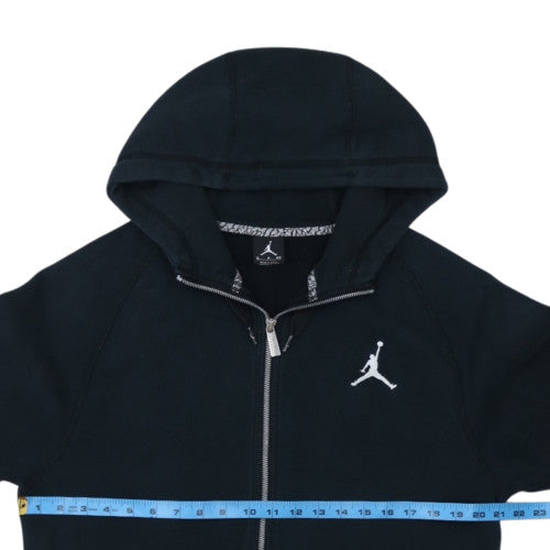 Jordan Men's Black Full Zip Hoodie Sweatshirt Size S
