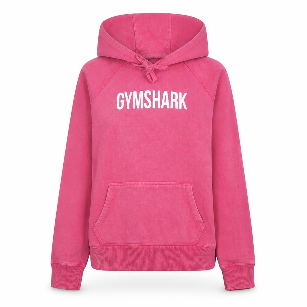 Gymshark Womens Pink Hoodie Small Pullover Hooded Sweatshirt