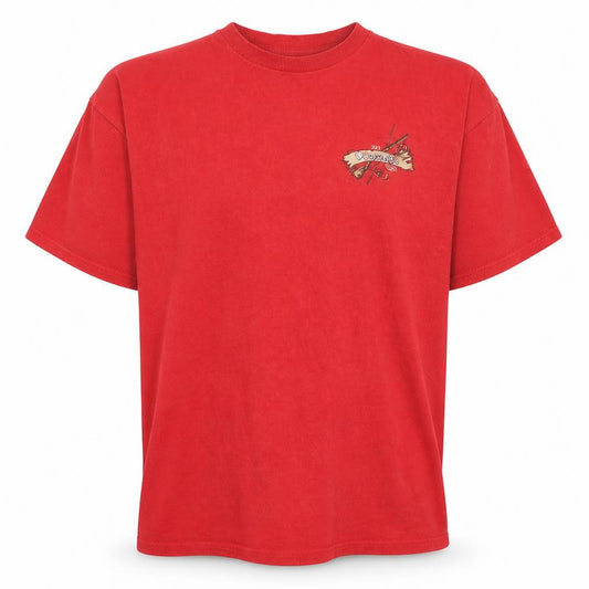 Columbia Men's Red XXL True Sportsman Graphic Cotton T-Shirt