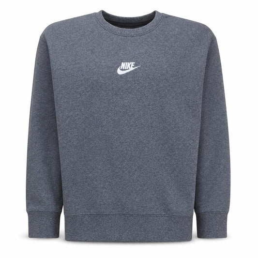 Nike Men's Grey Crew Neck Logo Sweatshirt Size M Regular Fit