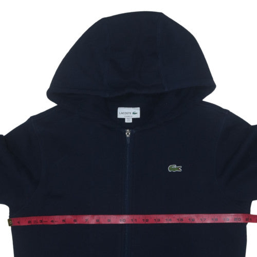 Lacoste Men's Blue Full Zip Classic Fit Hoodie Size M