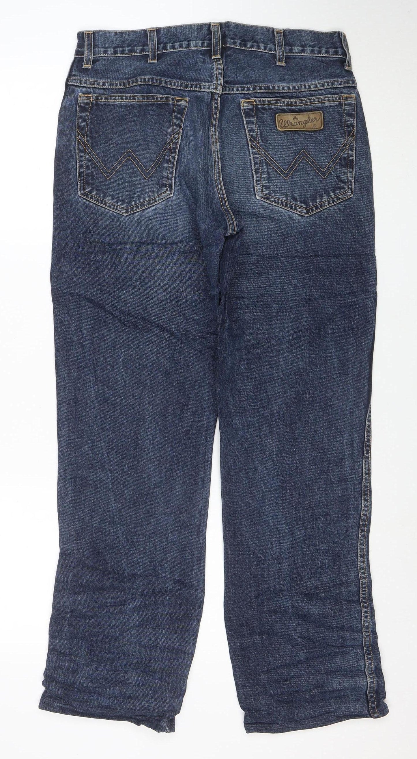 Wrangler Men Blue Regular Fit Straight Texas Jeans W32 L32
