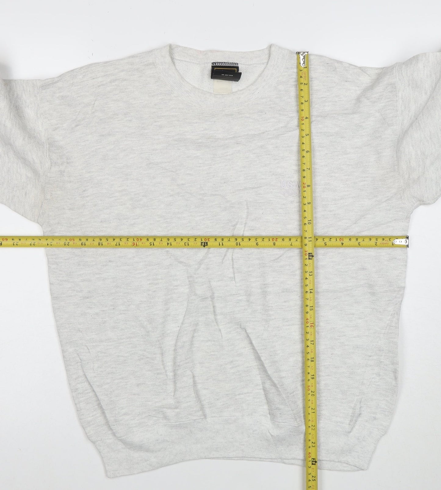 JCPenney USA Olympic Men's Grey Pullover Sweatshirt M
