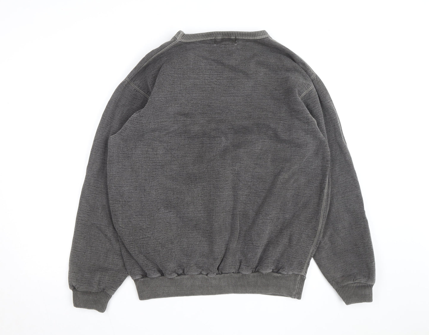 Non-Fiction Men’s Grey Embroidered Canada Fleece Sweatshirt L