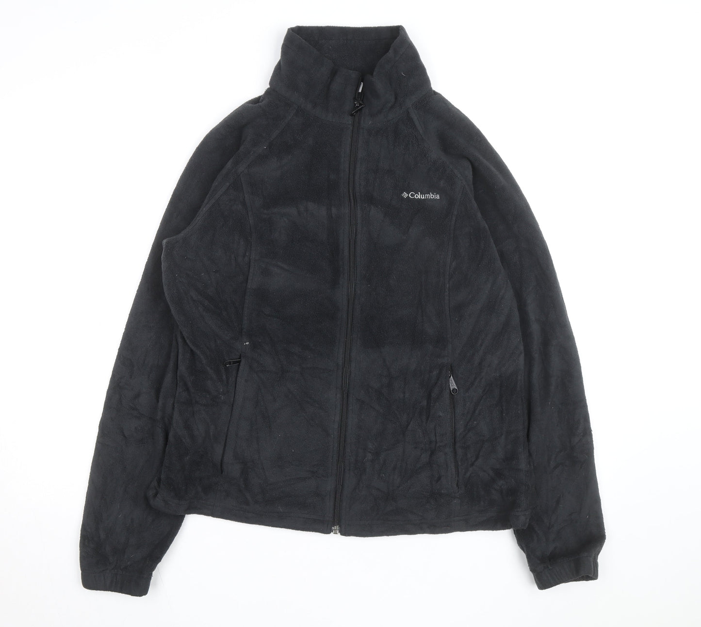Columbia Womens Black XL Fleece Full Zip Outdoor Jacket