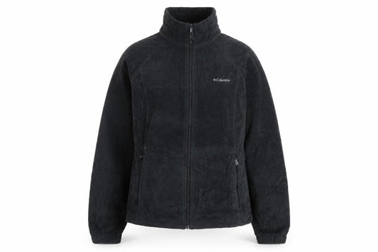Columbia Womens Black XL Fleece Full Zip Outdoor Jacket